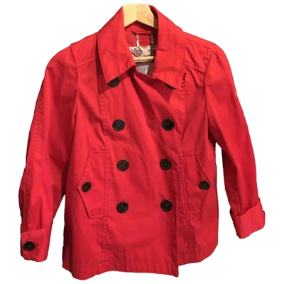 Pre-owned Pinko Jacket In Red