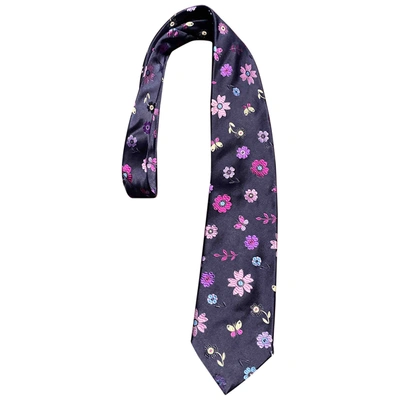 Pre-owned Ohne Titel Silk Tie In Other