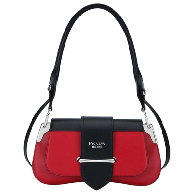 Pre-owned Prada Sidonie Red Leather Handbag