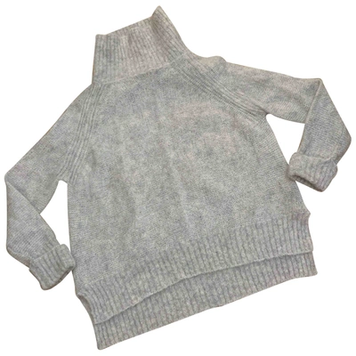 Pre-owned American Vintage Wool Jumper In Grey