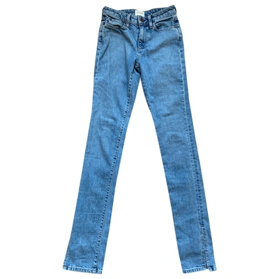 Pre-owned Simon Miller Slim Jeans In Blue
