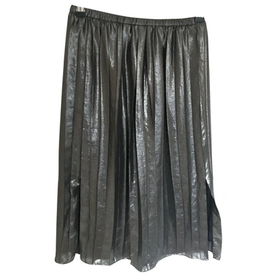 Pre-owned Isabel Marant Étoile Mid-length Skirt In Silver