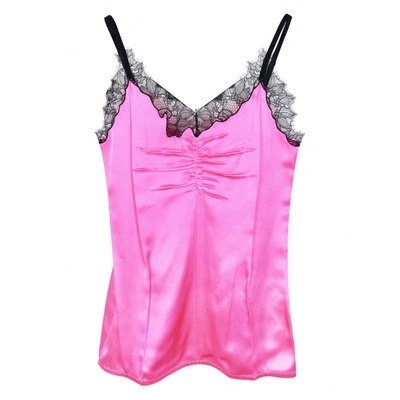Pre-owned Helmut Lang Camisole In Pink