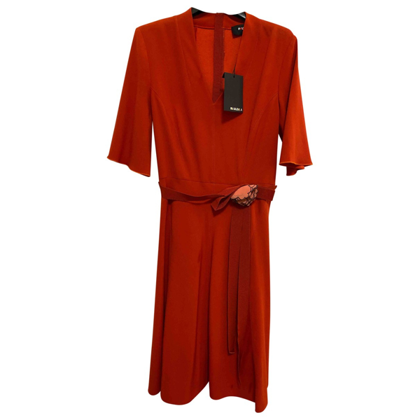paule ka red dress
