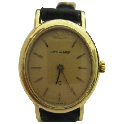 Pre-owned Jaeger-lecoultre Vintage Yellow Gold Watch