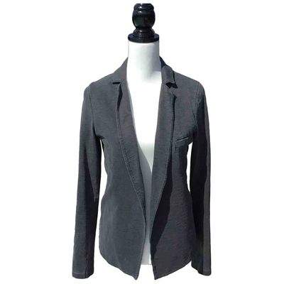 Pre-owned American Vintage Short Waistcoat In Grey
