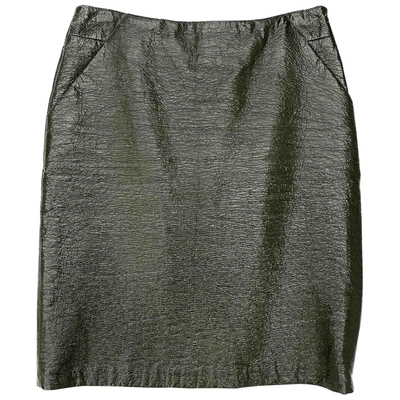 Pre-owned Missoni Mid-length Skirt In Green