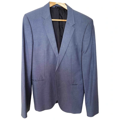 Pre-owned Hugo Boss Waistcoat In Blue