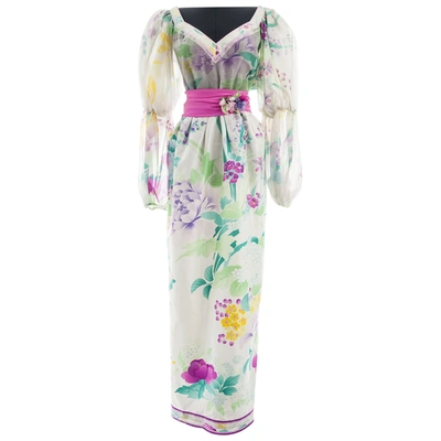 Pre-owned Leonard Multicolour Silk Dress