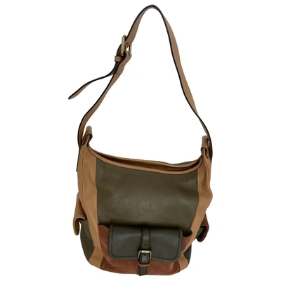 Pre-owned Chloé Leather Handbag In Multicolour