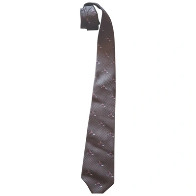 Pre-owned Charles Jourdan Silk Tie In Other