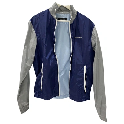 Pre-owned Dsquared2 Jacket In Blue