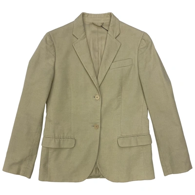 Pre-owned Helmut Lang Beige Cotton Jacket