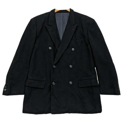 Pre-owned Issey Miyake Wool Jacket In Black