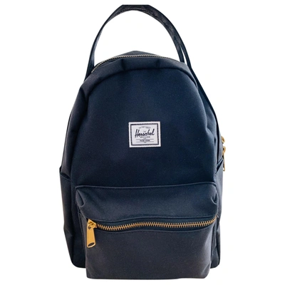 Pre-owned Herschel Blue Cotton Backpack