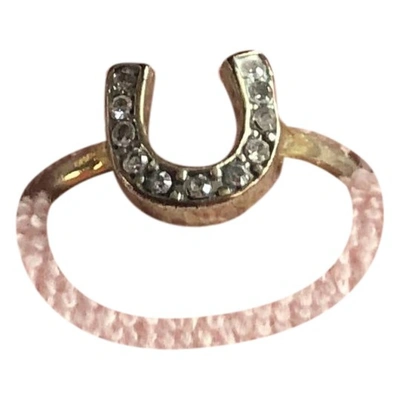 Pre-owned Juicy Couture Ring In Gold