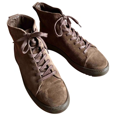 Pre-owned Filippa K Lace Ups In Brown