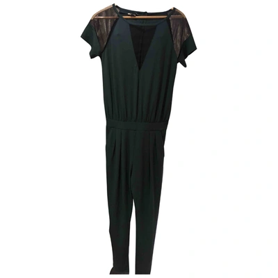Pre-owned Pinko Jumpsuit In Green