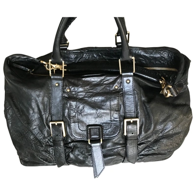 Pre-owned Botkier Leather Tote In Black