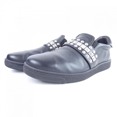 Pre-owned Dsquared2 Black Leather Trainers