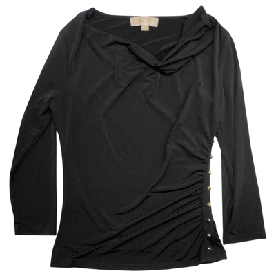Pre-owned Michael Kors Black Polyester Top