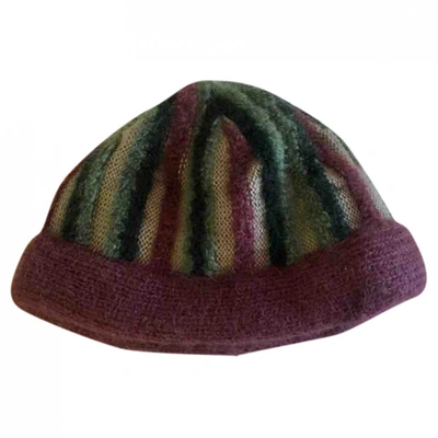 Pre-owned Missoni Wool Beanie In Multicolour