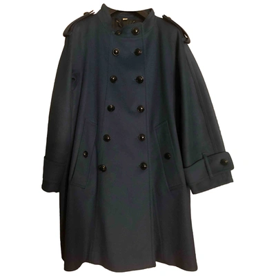 Pre-owned Burberry Wool Trench Coat In Other