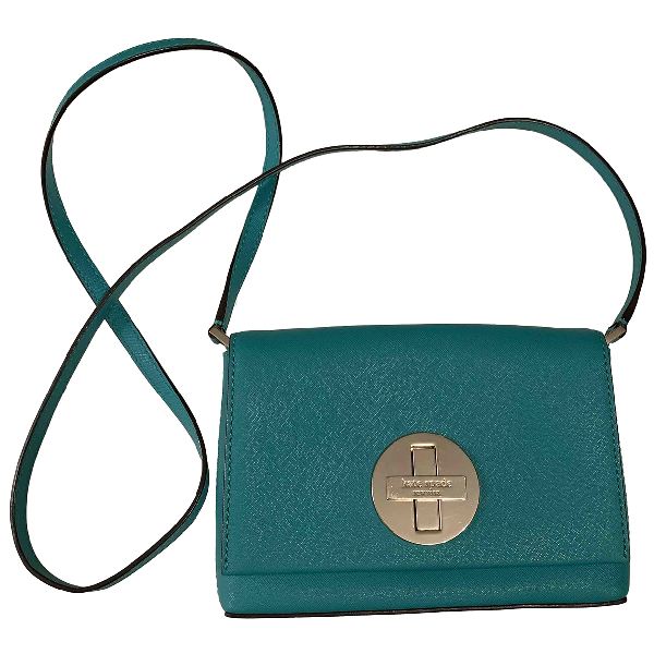 Pre-owned Kate Spade Green Leather Handbag | ModeSens