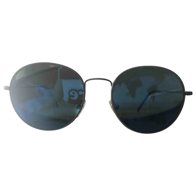 Pre-owned Retrosuperfuture Anthracite Metal Sunglasses