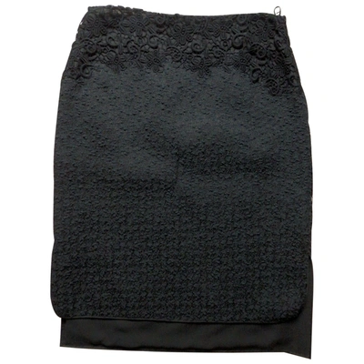 Pre-owned Giambattista Valli Mid-length Skirt In Black