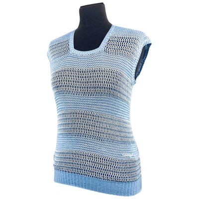 Pre-owned Courrèges Vest In Blue