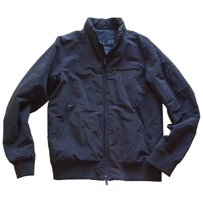 Pre-owned Armani Jeans Jacket In Navy