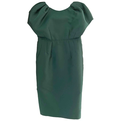 Pre-owned Aquilano Rimondi Mid-length Dress In Green