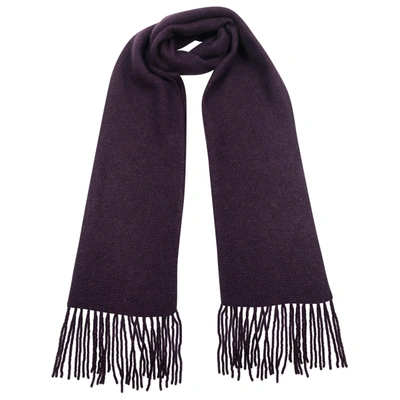 Pre-owned Chloé Wool Scarf In Purple