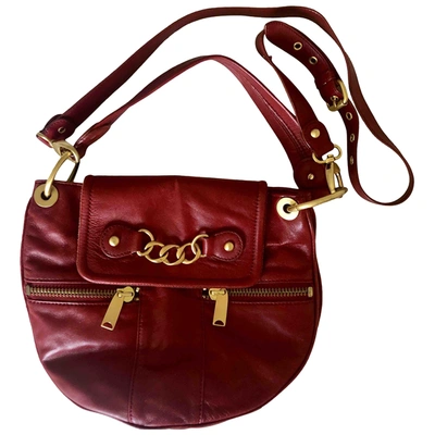 Pre-owned Cynthia Rowley Leather Bag In Red