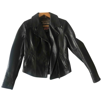 Pre-owned Matchless Leather Biker Jacket In Black