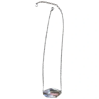 Pre-owned Swarovski Silver Necklace