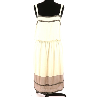 Pre-owned Stella Forest Dress In Beige
