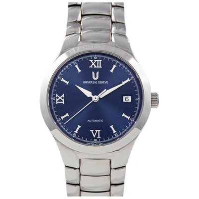 Pre-owned Universal Geneve Watch In Blue