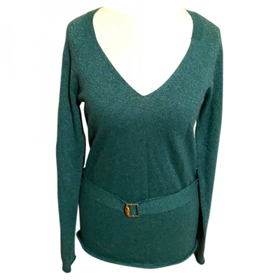 Pre-owned Gucci Cashmere Jumper In Green