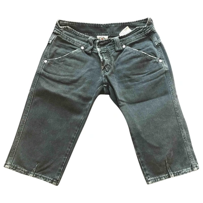Pre-owned Cycle Short Jeans In Black