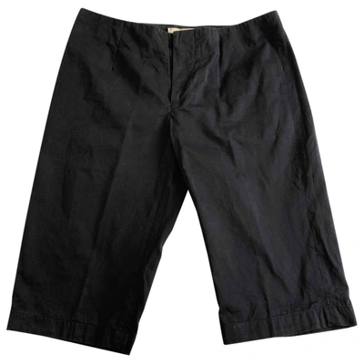 Pre-owned Marni Black Cotton Shorts