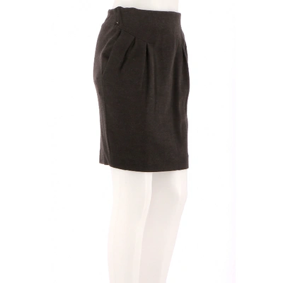 Pre-owned Vanessa Bruno Wool Skirt Suit In Brown