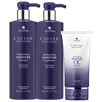 Alterna Haircare Caviar Anti-aging® Replenishing Moisture Jumbo Trio