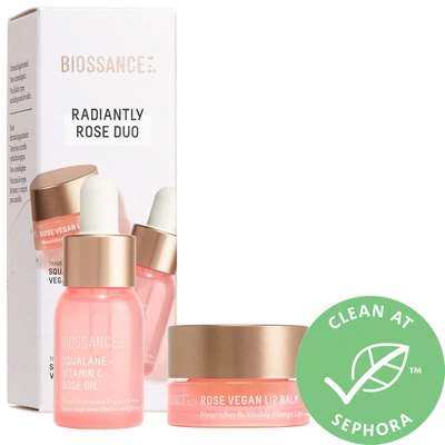 Biossance Radiantly Rose Duo