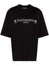 Mastermind Japan Logo-embroidered T-shirt In Black