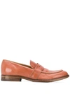 Moma Nottingham Slip-on Loafers In Pale Pink