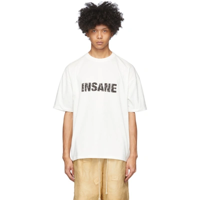 424 Insane Graphic-print T-shirt In White