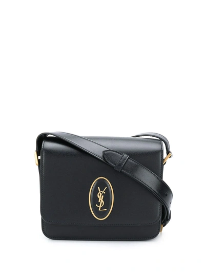 Saint Laurent Le 61 Small Saddle Bag In Black