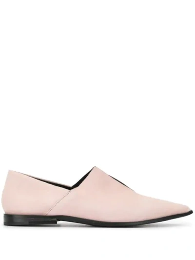 Haider Ackermann Pointed Ballerina Shoes In Pink